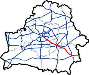 Map of Automobile Roads in Belarus M5.png