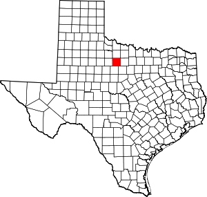 Map of Texas highlighting Throckmorton County.svg