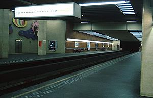 Quais de la station « Joséphine-Charlotte »