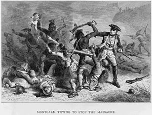 Montcalm trying to stop the massacre.jpg