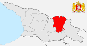 Localisation de la Mtskheta-Mtianeti