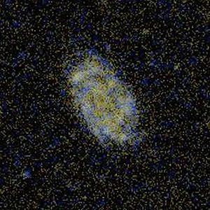 NGC 10 par GALEX (ultraviolet)