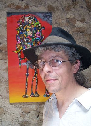 Olivier Amblard, autoportrait prit le 14 janvier 2004.