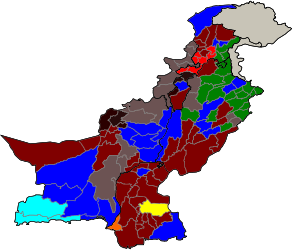 Pakistan election 2008 map.svg