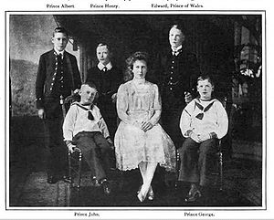 Prince John et ses frères et sœurs