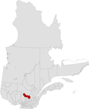 Quebec MRC Mékinac location map.svg