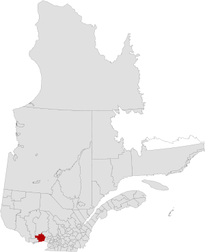 Quebec MRC Papineau location map.svg