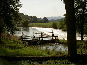 L’Eder près de Frankenberg