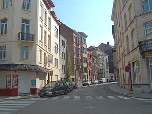 La rue Rasson à Schaerbeek