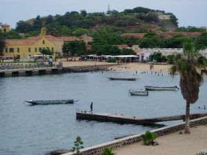 Port de l'île de Gorée