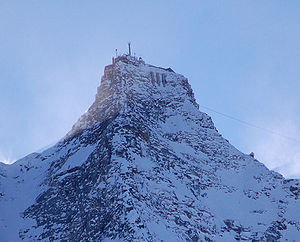 la station météorologique au sommet de la montagne Hoher Sonnblick