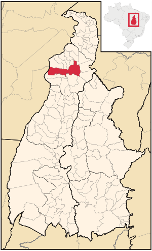 Carte de Araguaína