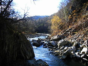 La rivière Toyohira à Jōzankei