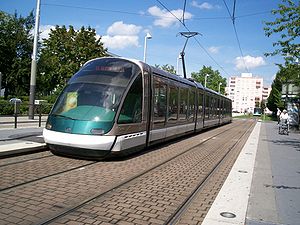 TramStrasbourg lineA Maillon versHommeFer.JPG