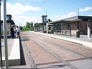 TramStrasbourg lineB lineC Elsau Station.JPG