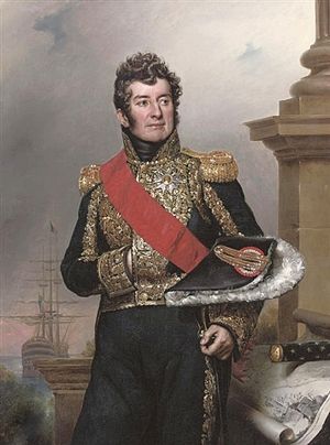 Portrait du comte Laurent-Jean-François Truguet, Amiral de France par Jean-Baptiste Paulin Guérin