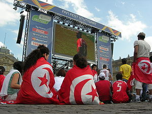 Supporters de la sélection nationale à la coupe du monde de football 2006