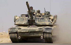 US Army M1A1 Abrams main battle tank.jpg
