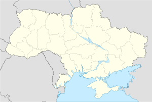 Localisation de la centrale hydroélectrique sur le Dniepr.