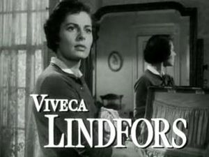 Viveca Lindfors dans "La Flamme qui s'éteint" en 1950