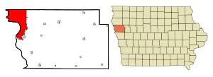 Localisation de Sioux City