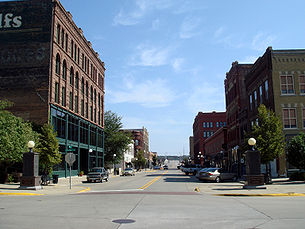 Vue générale de Sioux City