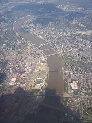 Vue générale de Cincinnati