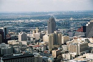 Vue générale de San Antonio