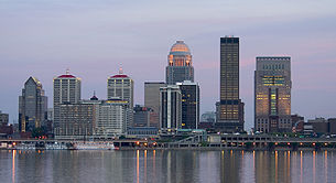 Vue générale de Louisville