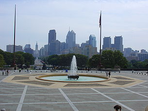Vue générale de Philadelphie