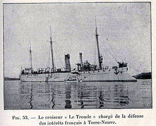 croiseur français Troude