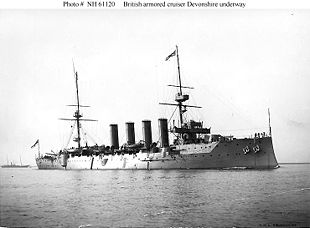 Le HMS Devonshire