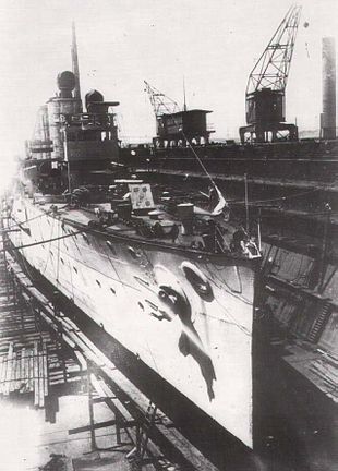 SMS Novara en chantier