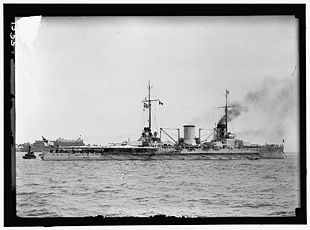 croiseur de bataille SMS Moltke à Hampton Roads (1912)