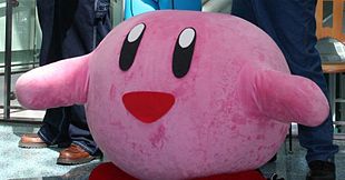 Déguisement représentant Kirby.