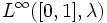 L^\infty([0,1],\lambda)