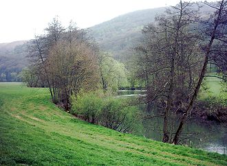 La rivière Saale franconienne