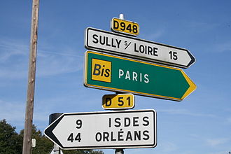 Exemple de panneaux directionnels