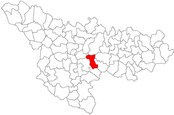 Localisation de Chevereșu Mare