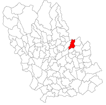 Localisation de Chiojdeanca