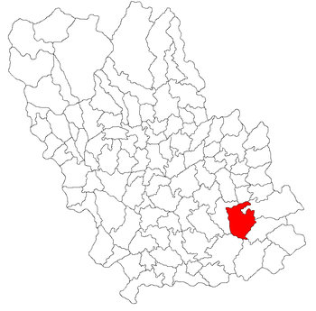Localisation de Colceag