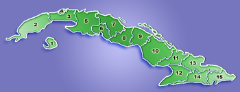 Subdivisions de Cuba