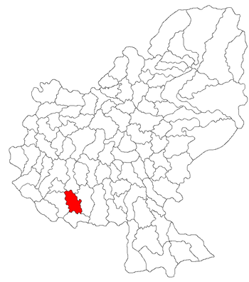 Localisation de Găneşti