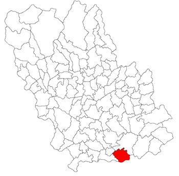 Localisation de Gherghița