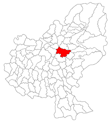 Localisation de Gorneşti