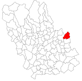 Localisation de Lapoș