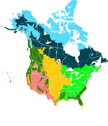 Major habitat type CAN USA.svg