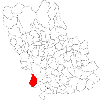 Localisation de Mănești