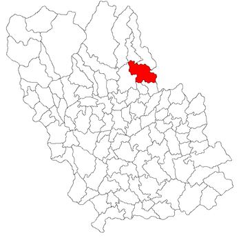 Localisation de Posești