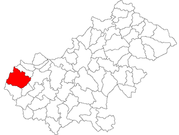 Localisation de Sanislău